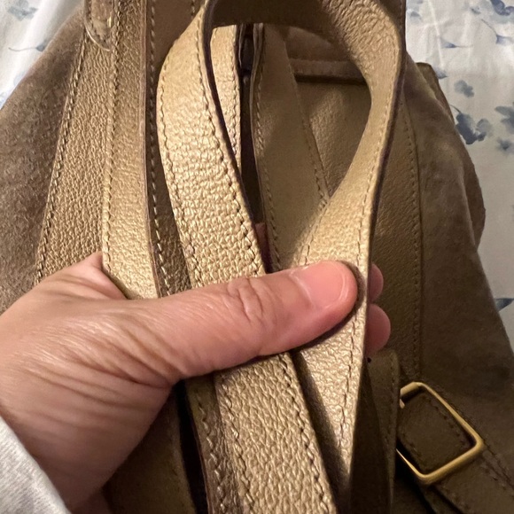 Gucci bamboo camel suede mini backpack 🎒 🥰🌹❤️🤗 - Picture 10 of 16